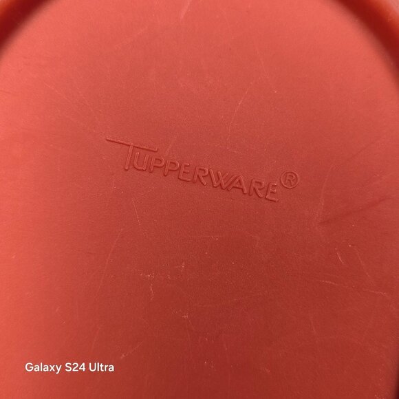 Vtg Tupperware Modular Mates #1615-2 11" Tall Oval Container W/ Lid 12 1/4 Cup - Picture 6 of 13